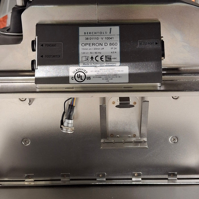 Berchtold Operon D 860 Surgical Table
