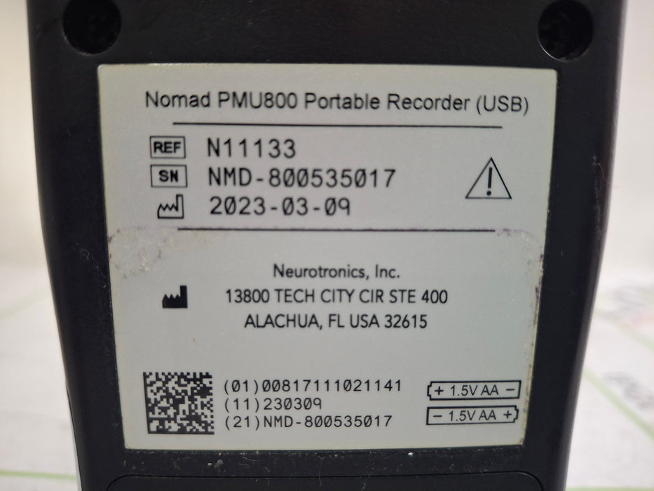 Neurotronics, Inc. NOMAD Portable Recorder