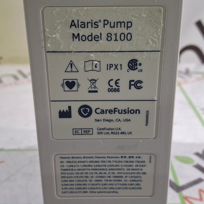 CareFusion Alaris 8100 LVP Infusion Pump Module