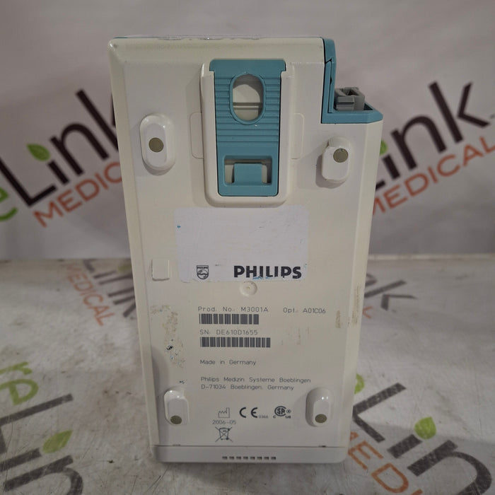 Philips M3001A-A01C06 Fast SpO2, NIBP, ECG, Temp, IBP MMS Module