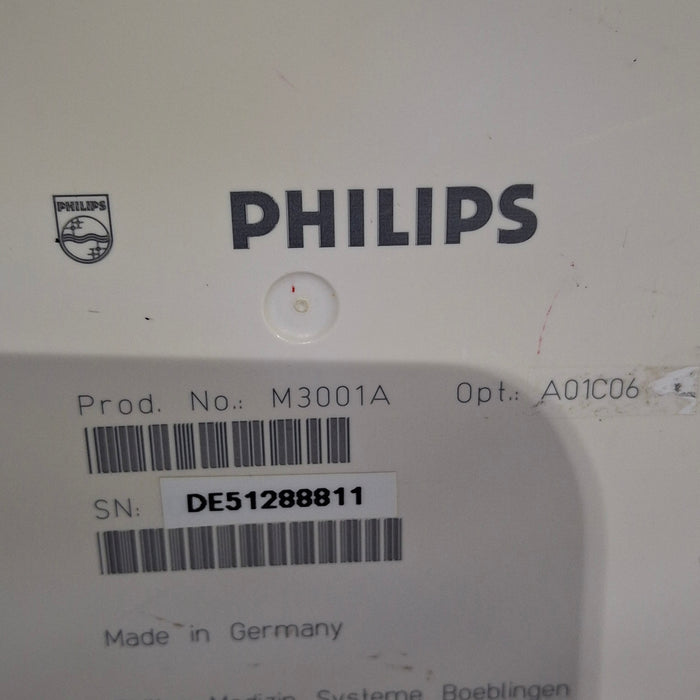 Philips M3001A-A01C06 Fast SpO2, NIBP, ECG, Temp, IBP MMS Module