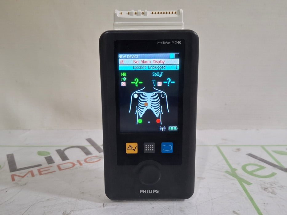 Philips MX40 1.4 ECG/SPO2 865350 Telemetry Transmitter