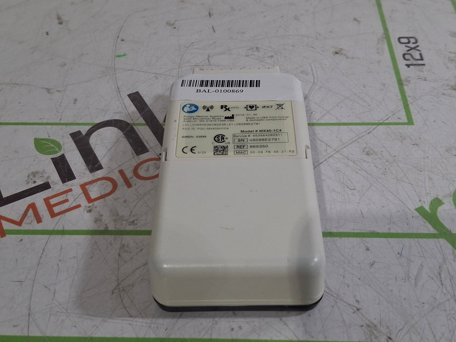 Philips MX40 1.4 ECG/SPO2 865350 Telemetry Transmitter