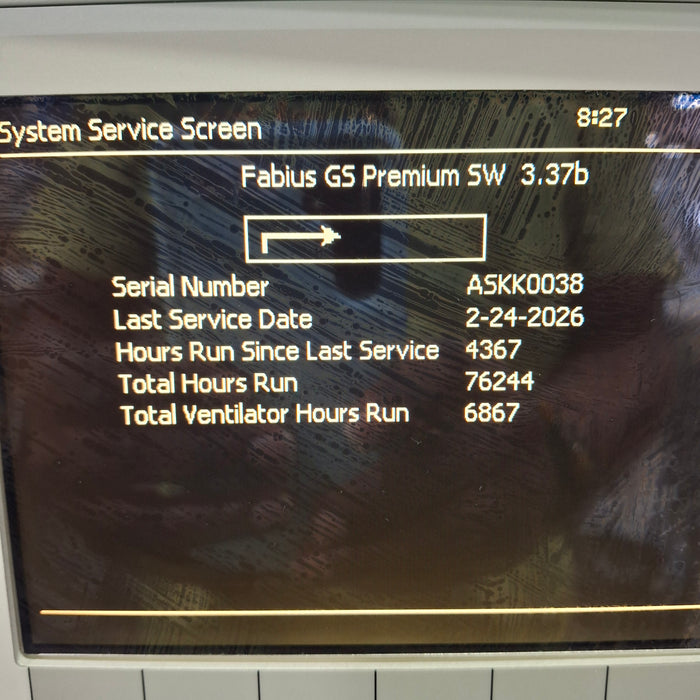 Draeger Medical Fabius GS Premium Anesthesia Machine