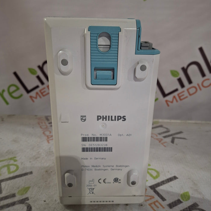 Philips M3001A-A01 Fast SpO2, NIBP, ECG MMS Module