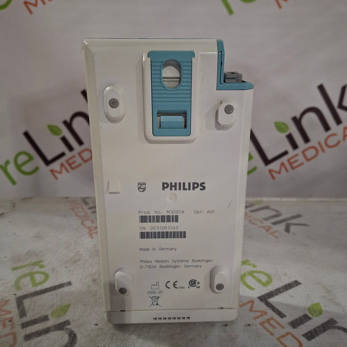 Philips M3001A-A01 Fast SpO2, NIBP, ECG MMS Module