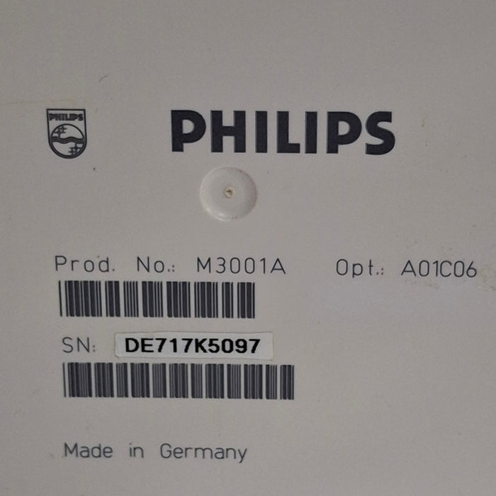 Philips M3001A-A01C06 Fast SpO2, NIBP, ECG, Temp, IBP MMS Module