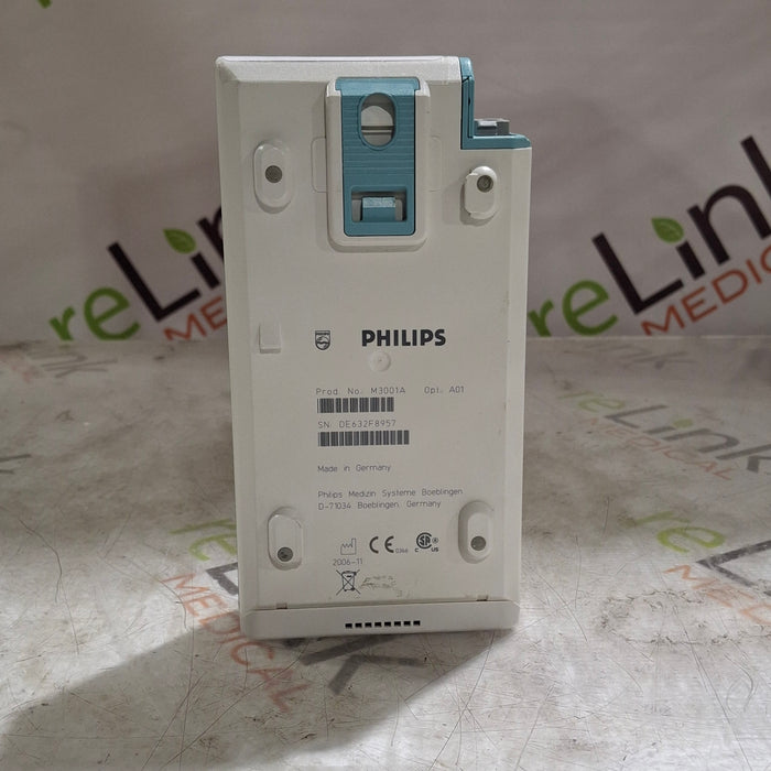Philips M3001A-A01 Fast SpO2, NIBP, ECG MMS Module