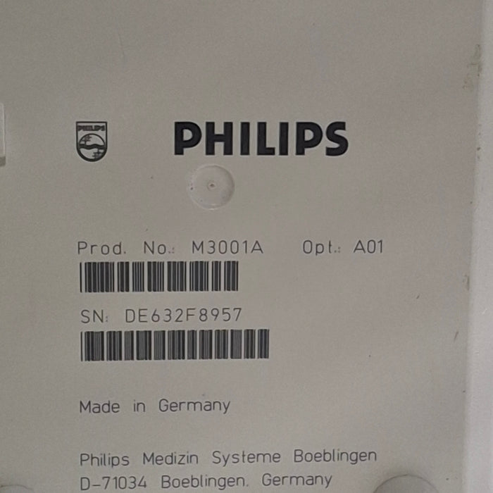Philips M3001A-A01 Fast SpO2, NIBP, ECG MMS Module