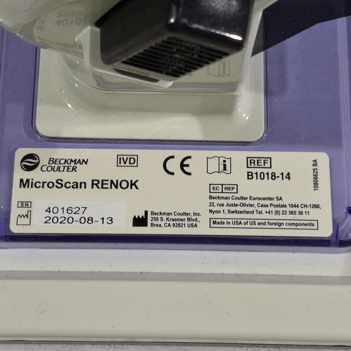 Beckman Coulter MicroScan RENOK Rehydrator
