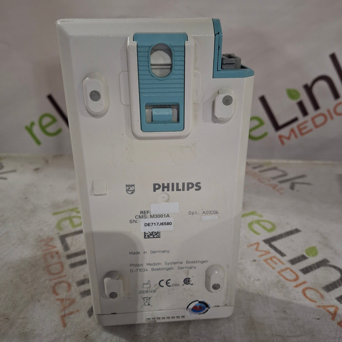 Philips M3001A-A01C06 Fast SpO2, NIBP, ECG, Temp, IBP MMS Module