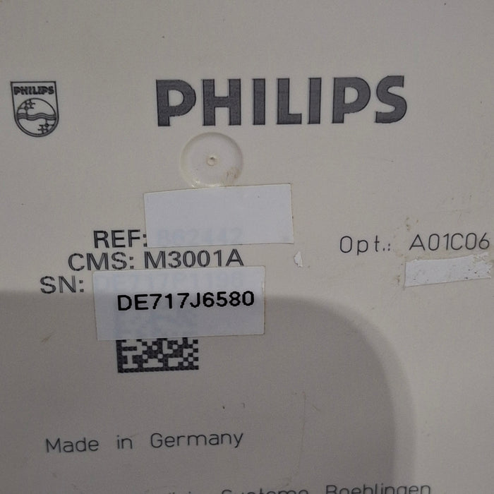 Philips M3001A-A01C06 Fast SpO2, NIBP, ECG, Temp, IBP MMS Module