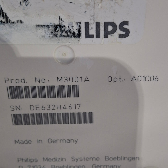 Philips M3001A-A01C06 Fast SpO2, NIBP, ECG, Temp, IBP MMS Module