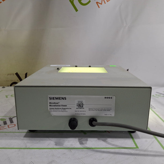 Siemens MicroScan B1010-6 Microdilution Viewer