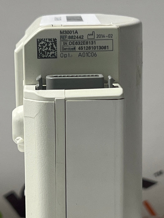 Philips M3001A-A01C06 Fast SpO2, NIBP, ECG, Temp, IBP MMS Module
