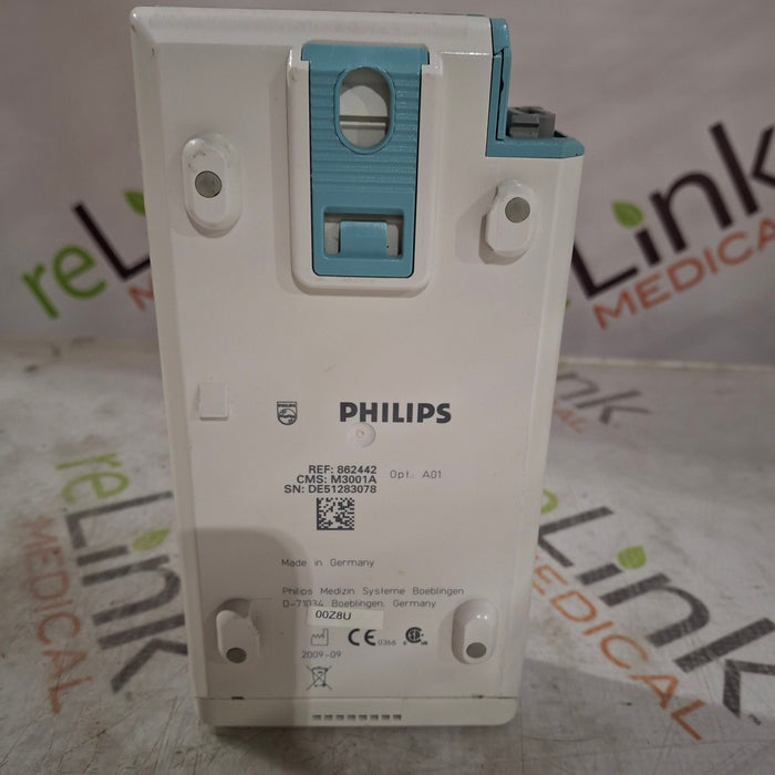 Philips M3001A-A01 Fast SpO2, NIBP, ECG MMS Module