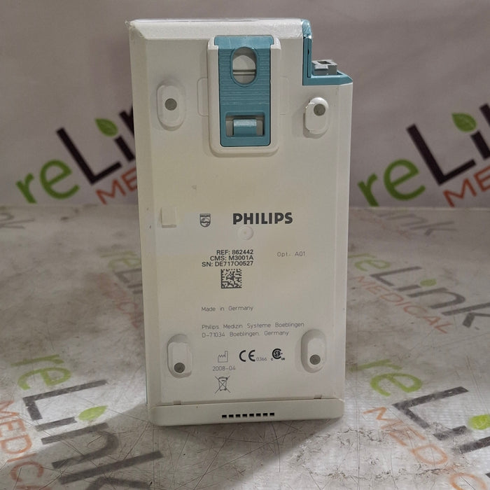 Philips M3001A-A01 Fast SpO2, NIBP, ECG MMS Module