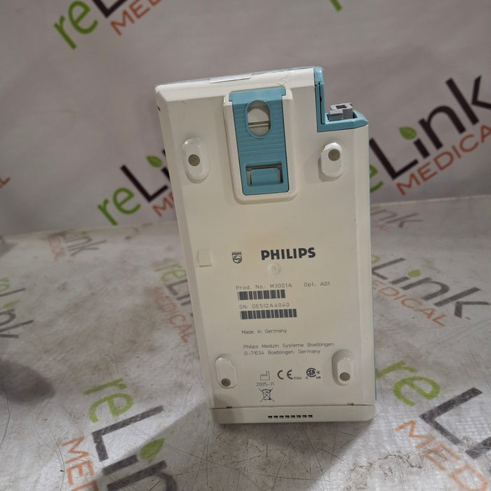 Philips M3001A-A01 Fast SpO2, NIBP, ECG MMS Module