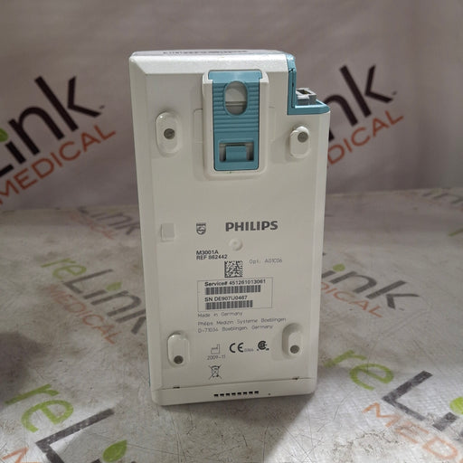 Philips Philips M3001A-A01C06 Fast SpO2, NIBP, ECG, Temp, IBP MMS Module Patient Monitors reLink Online