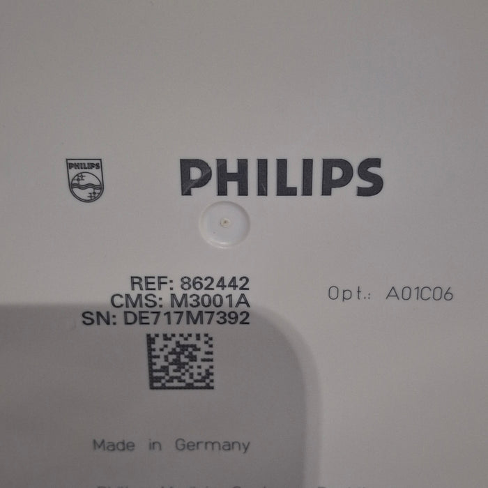 Philips M3001A-A01C06 Fast SpO2, NIBP, ECG, Temp, IBP MMS Module