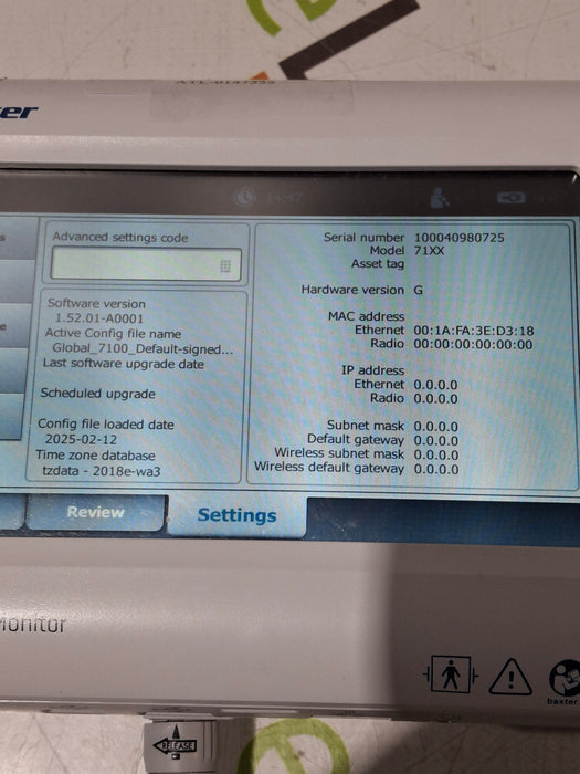 Welch Allyn Connex Spot Base Model Monitor