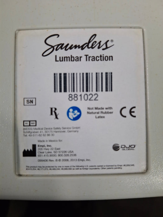 EMPI Saunders Lumbar Traction System