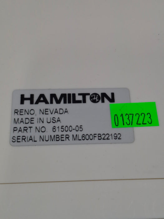 Hamilton Company MicroLAB 600 Controller