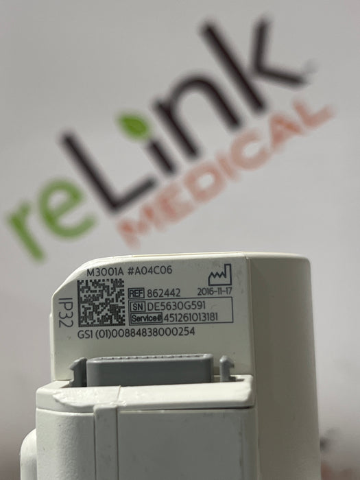 Philips M3001A-A04C06 OxiMax SpO2, NIBP, ECG, Temp, IBP MMS Module