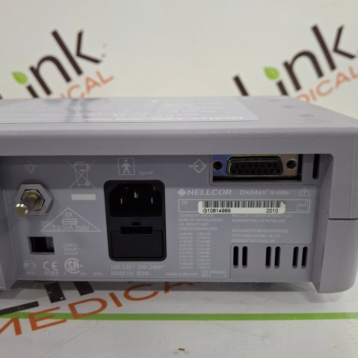 Nellcor OxiMax N-600x Pulse Oximeter