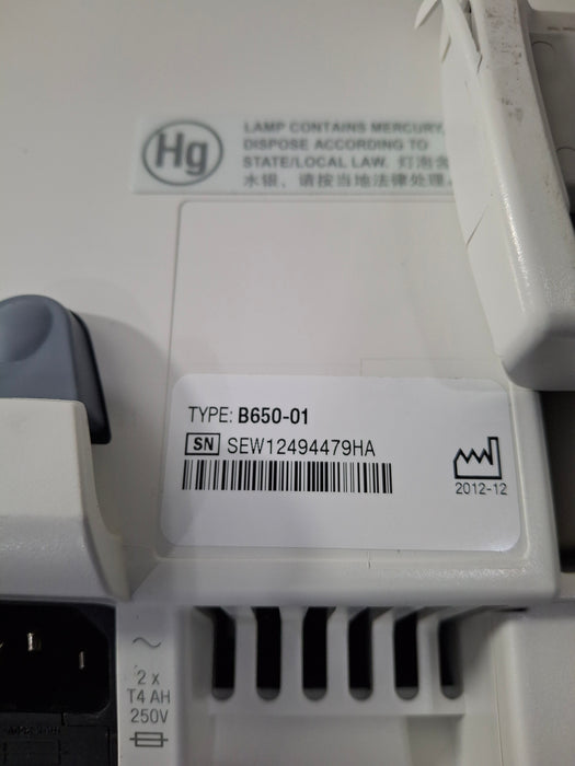 GE Healthcare Carescape B650 Anesthesia Care Patient Monitor