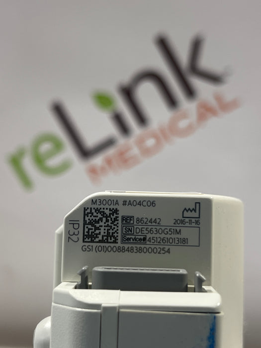 Philips M3001A-A04C06 OxiMax SpO2, NIBP, ECG, Temp, IBP MMS Module