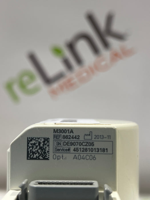 Philips M3001A-A04C06 OxiMax SpO2, NIBP, ECG, Temp, IBP MMS Module