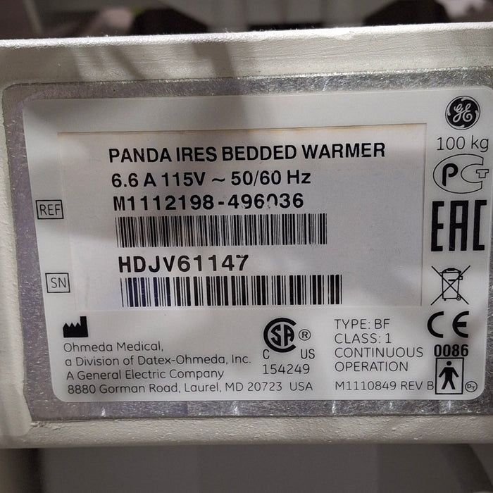 GE Healthcare Panda IRES Infant Warmer