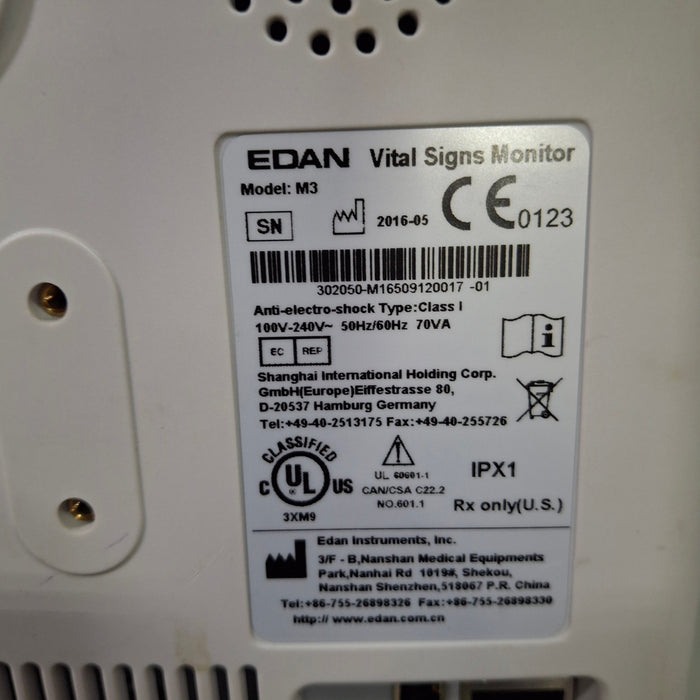 Edan M3 Vital Signs Monitor