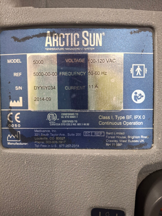 Medivance Arctic Sun 5000 Temperature Management System