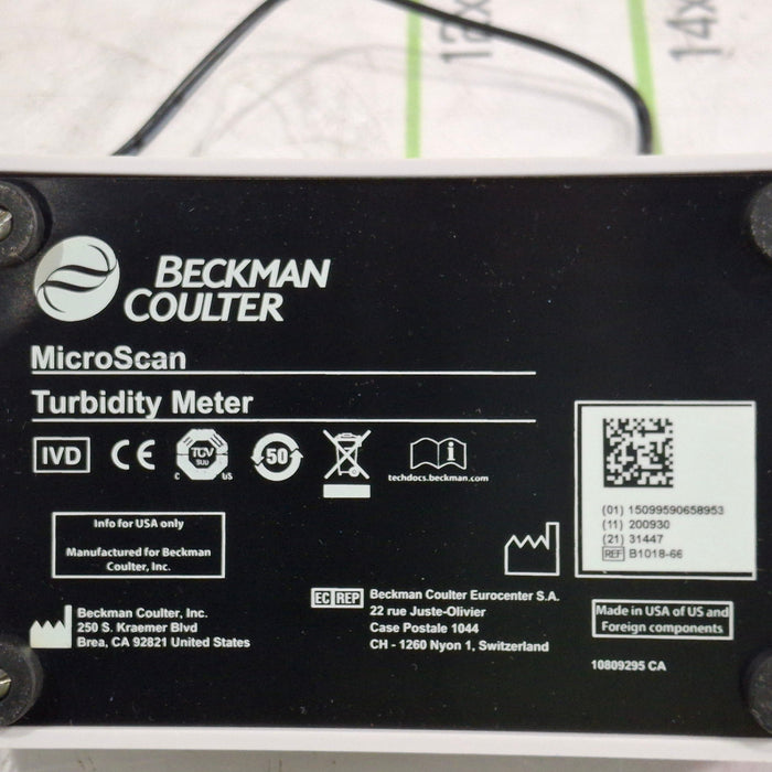 Beckman Coulter MicroScan Turbidity Meter