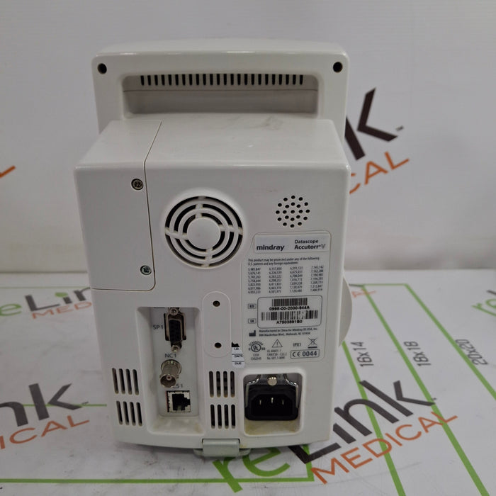 Mindray Datascope Accutorr V Vital Signs Monitor