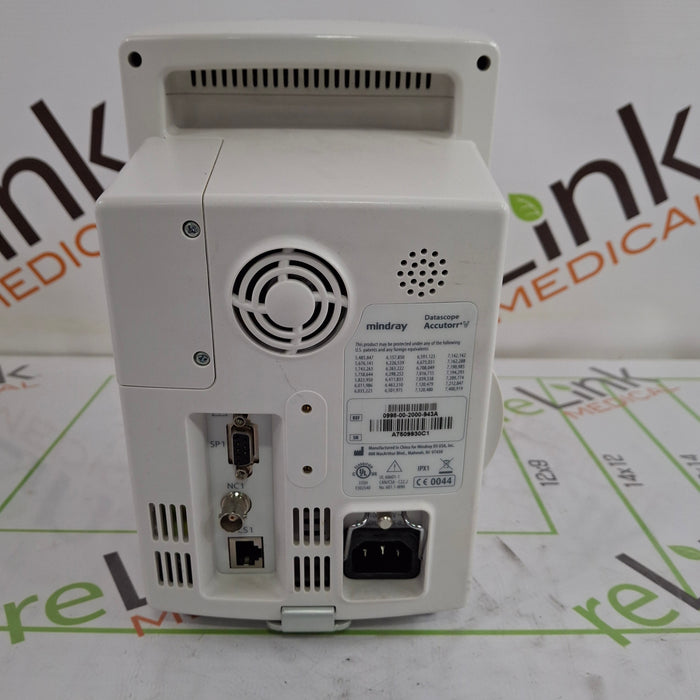 Mindray Datascope Accutorr V Vital Signs Monitor