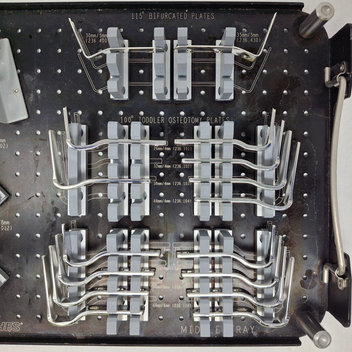 Synthes, Inc. Cannulated Pediatric Osteotomy System Plate Set