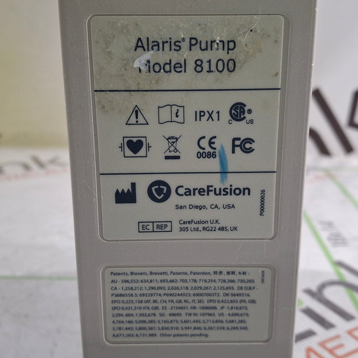 CareFusion Alaris 8100 LVP Infusion Pump Module