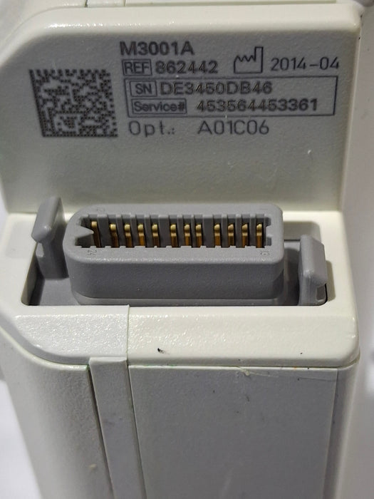 Philips M3001A-A01C06 Fast SpO2, NIBP, ECG, Temp, IBP MMS Module