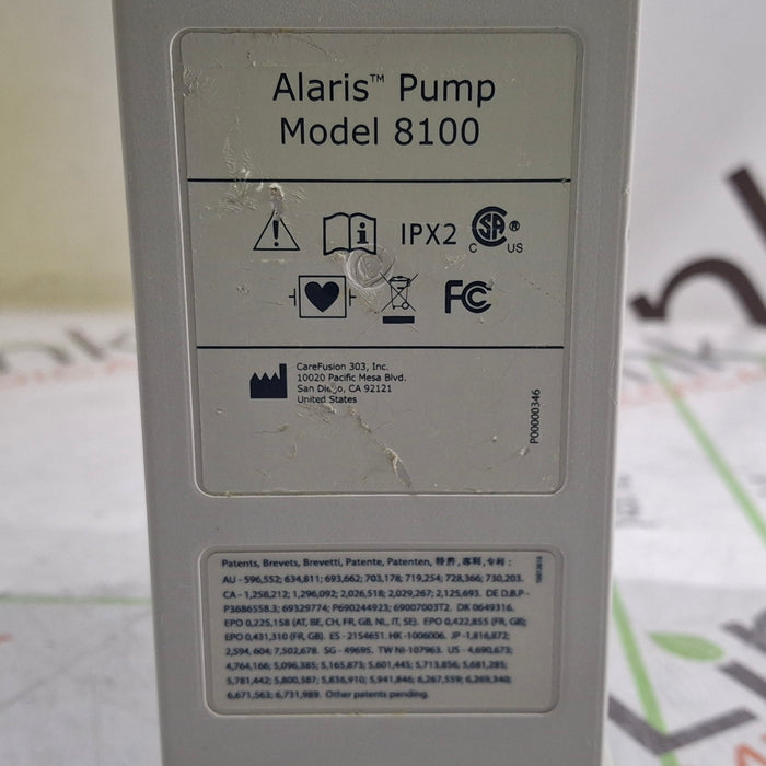CareFusion Alaris 8100 LVP Infusion Pump Module