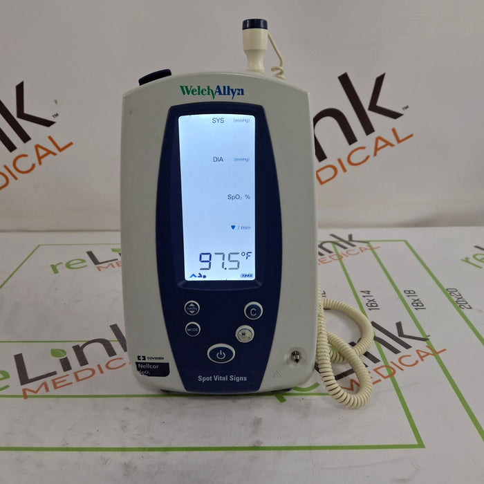 Welch Allyn Welch Allyn Spot 420 - NIBP, Temp, Nellcor SpO2 Vital Signs Monitor Patient Monitors reLink Online