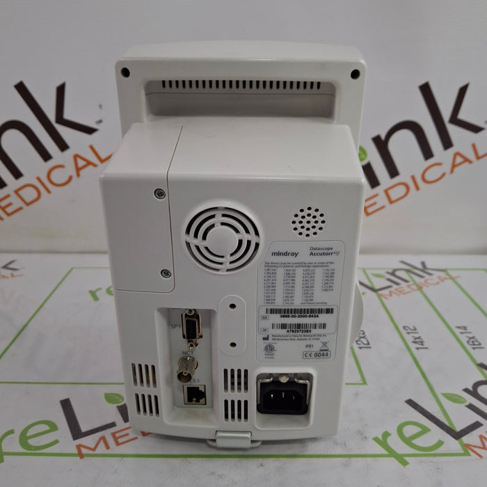 Mindray Datascope Accutorr V Vital Signs Monitor