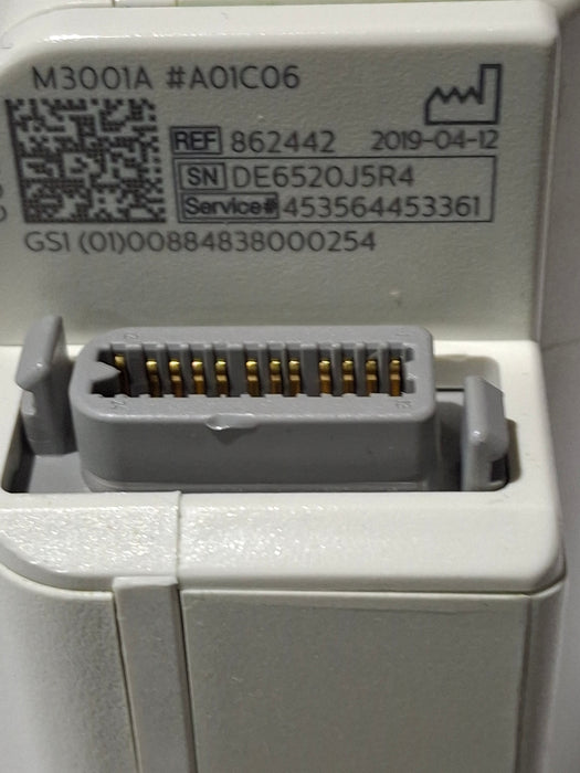Philips M3001A-A01C06 Fast SpO2, NIBP, ECG, Temp, IBP MMS Module
