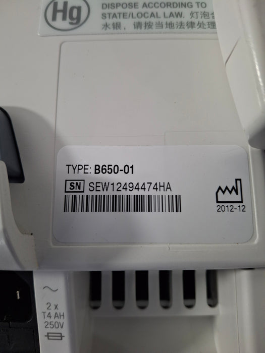 GE Healthcare Carescape B650 Patient Monitor