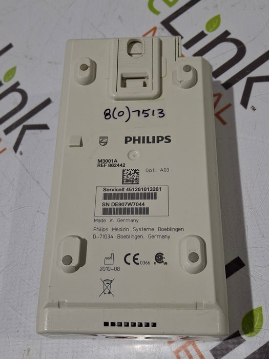 Philips M3001A-A03C06 Masimo SpO2, NIBP, ECG, Temp, IBP MMS Module