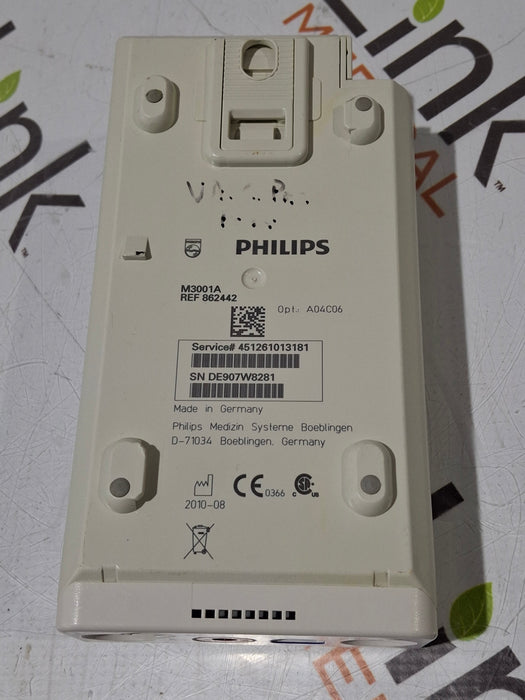 Philips M3001A-A04C06 OxiMax SpO2, NIBP, ECG, Temp, IBP MMS Module