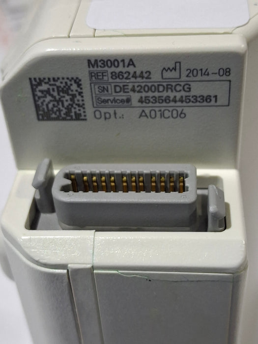Philips M3001A-A01C06 Fast SpO2, NIBP, ECG, Temp, IBP MMS Module