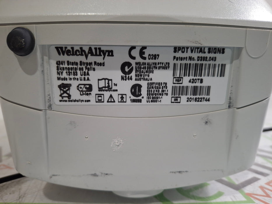 Welch Allyn Spot 420 - NIBP, Temp Vital Signs Monitor